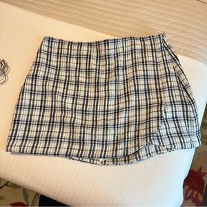 Abercrombie & Fitch Plaid Mini Skirt
